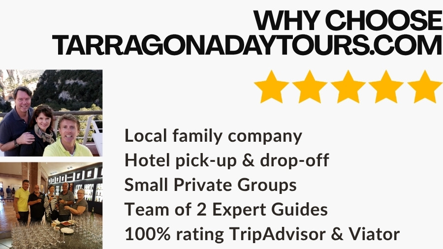 Why choose tours by Tarragona Day Tours