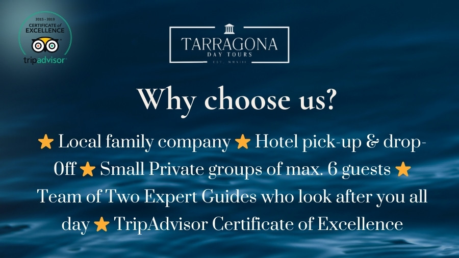 Why choose tours by Tarragona Day Tours